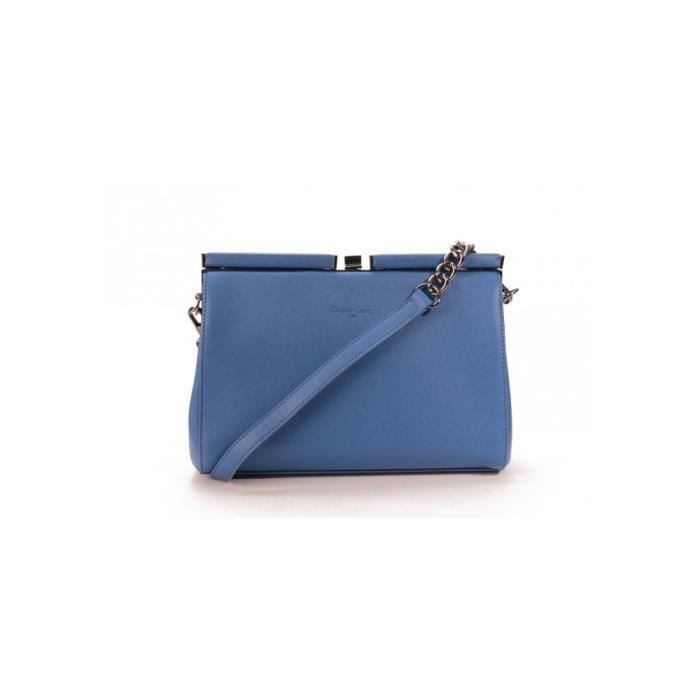 Sac à main - CHRISTIAN LACROIX - Incarnation 1 - Bleu Royal - Synthétique - Grainé