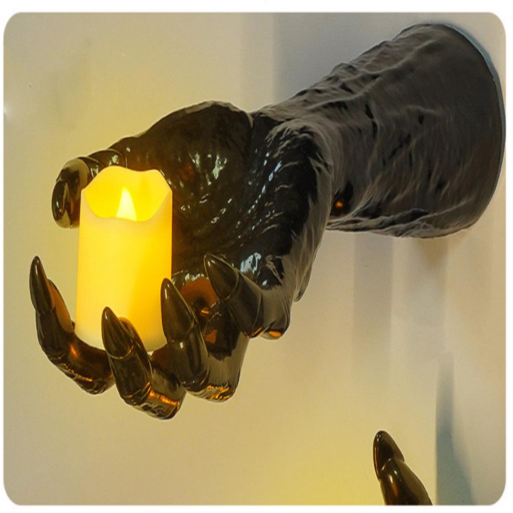 HalloweenGhost Hand Candlestick Wall Lamp Pendant