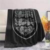 England national football logo Printed Flannel Blanket, soft throw for bedroom sofa, washable,soccer fan merchandise, great gift.