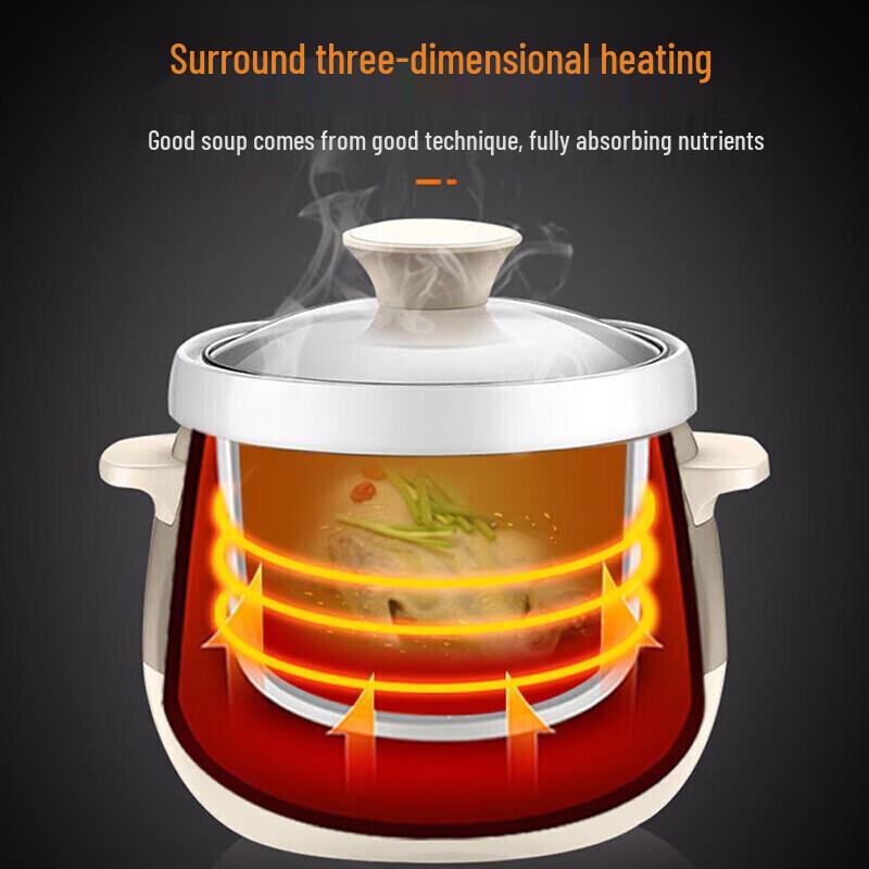 Supor Automatic 1.5L Ceramic Electric Stew Pot CN plug (adapter included)
