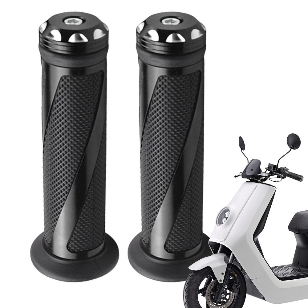 Motorcycle Hand Grips Anti Slip Hand Grips With Metal Sturdy Exquisite Motorcycle Hand Grips Case Protector For Electric