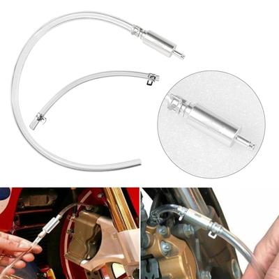 Outil de Purge de Freins de Moto Pompe de Vidange d'Huile Purgeur Tuyau de Liquide Valve d'Embrayage Hydraulique Ensemble de Tubes Accessoires Moto Pit Dirt Bike
