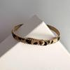Vintage Leopard Print Choker Necklace for Women - Y2K Niche Style