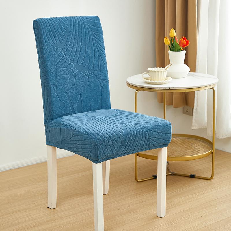 Waterproof Jacquard Dining Chair Covers, Chair Covers For Dining Room Stretch Kitchen Chair Protector Cover, Removable, Washable