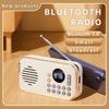 Mini Portable Bluetooth Speaker with FM Radio BT U Disk TF Card Playback Very Long Endurance Compact Wireless Stereo Sound Box