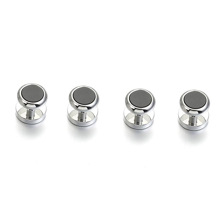 High-quality tuxedo placket buckle 4 cufflinks sleeve nails, exquisite dress buttons, men's jewelry cufflink 827