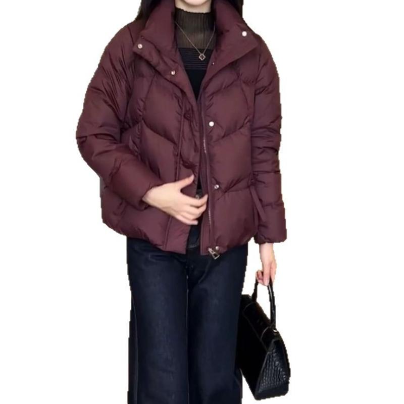 Padded clothes women's short slim-fitting thickened padded clothes thickened temperament fashionable women's clothing short small padded jacket