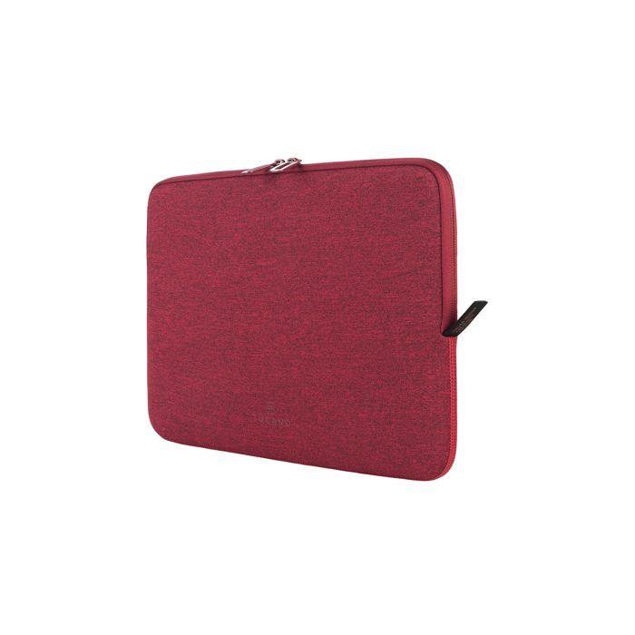 Housse pour ordinateur portable - TUCANO - Sleeve Neopr Melange - Néoprène - Rouge - 13,3/14 pouces