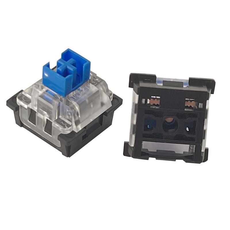 Three-Legged Mechanical Keyboard Switch: Dustproof Black, Red, Brown, Blue, Cross Key, Magnetic Options