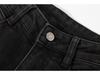 Women's High-Waisted Slim Wide-Leg Denim Jeans - Black Bull Style, Spring 2026, Flattering Elastic Straight-Leg.