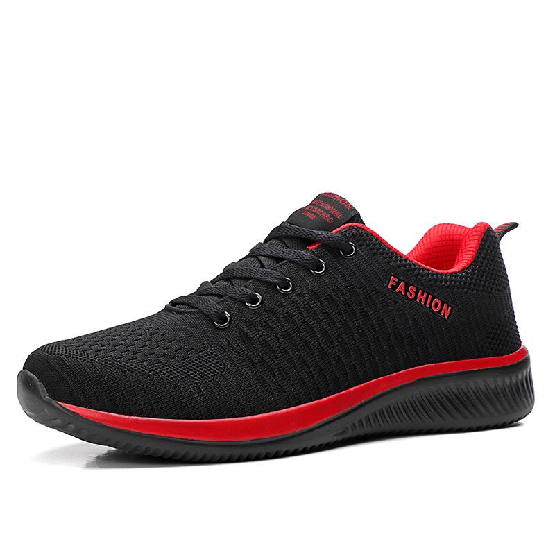 Clearance Broken code Picking up leaks Men's mesh breathable casual sports shoes Lightweight soft soles Student running shoes Work shoes Tide