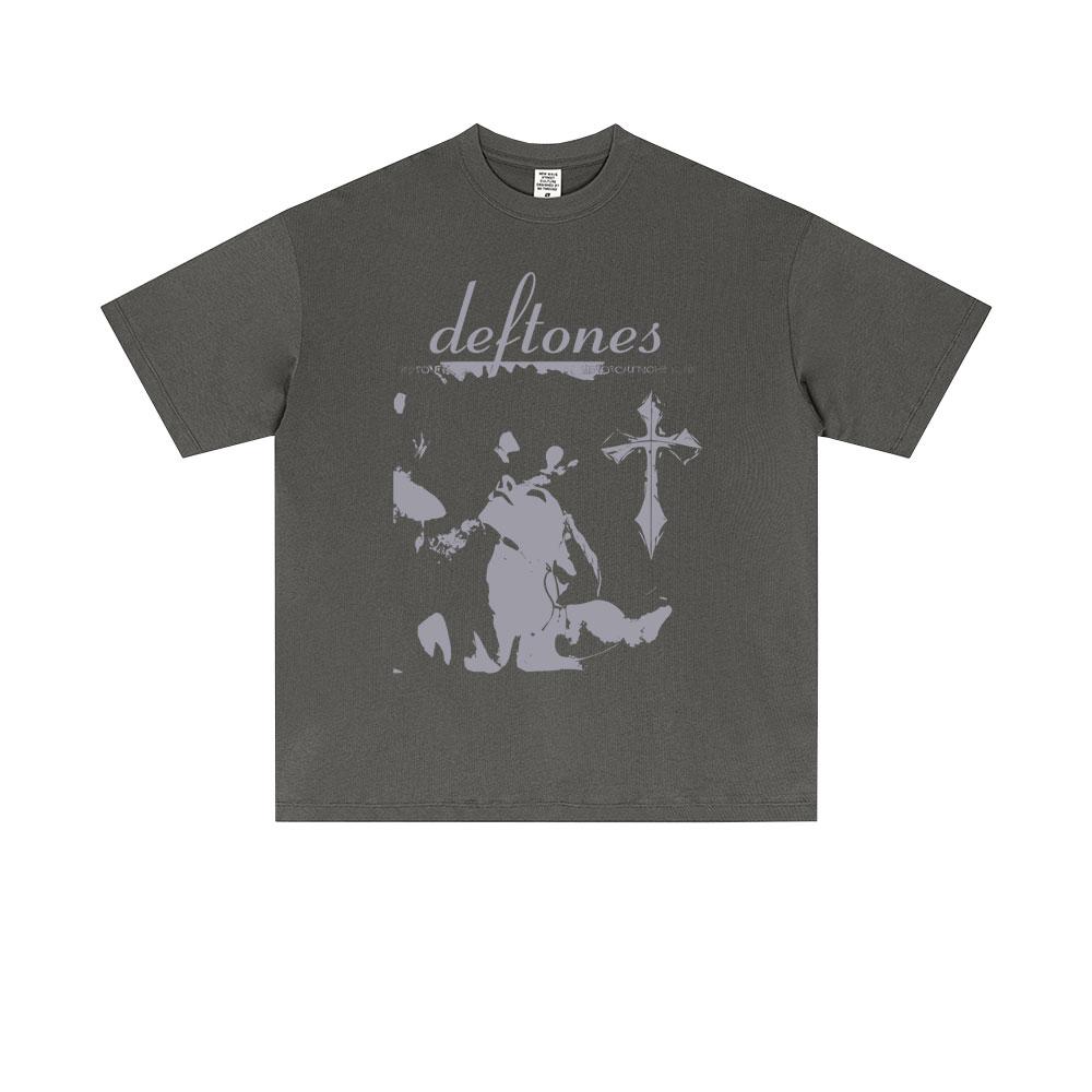Rock Band Deftones Saturday Night Wrist T Shirts Men Women Alternative Heavy Metal Streetwear Man Fashion Oversized T-shirt Tops