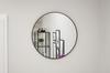 80cm Mirror, Black Frame