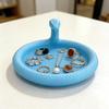 3D Printed Snake Tray Desktop Decorative Trinket Dish Multifunctional Jewelry Display Tray for Bracelet Earring Necklace