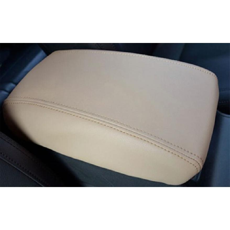 For Hyundai Tucson 2016-18 Beige Leather Central Console Armrest Box Cover 1PCS