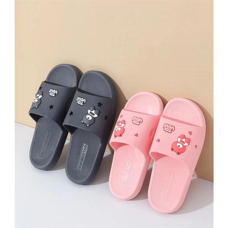 Ciabatte estive semplici da donna, pantofole morbide da casa da uomo, sandali antiscivolo da bagno per coppia, scarpe comode da esterno per la spiaggia per adulti