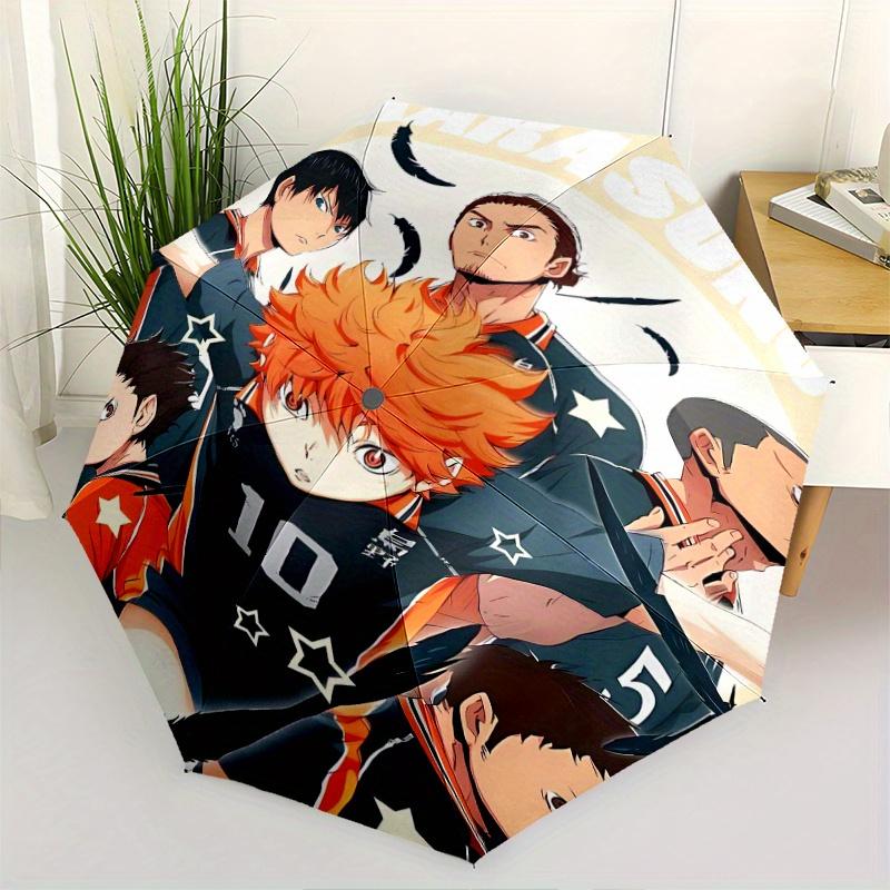 

Haikyuu karasuno Automatic Opening and Closing Umbrella - Suitable for Various Occasions, Outdoor Activities, Lightweight and Durable Automa