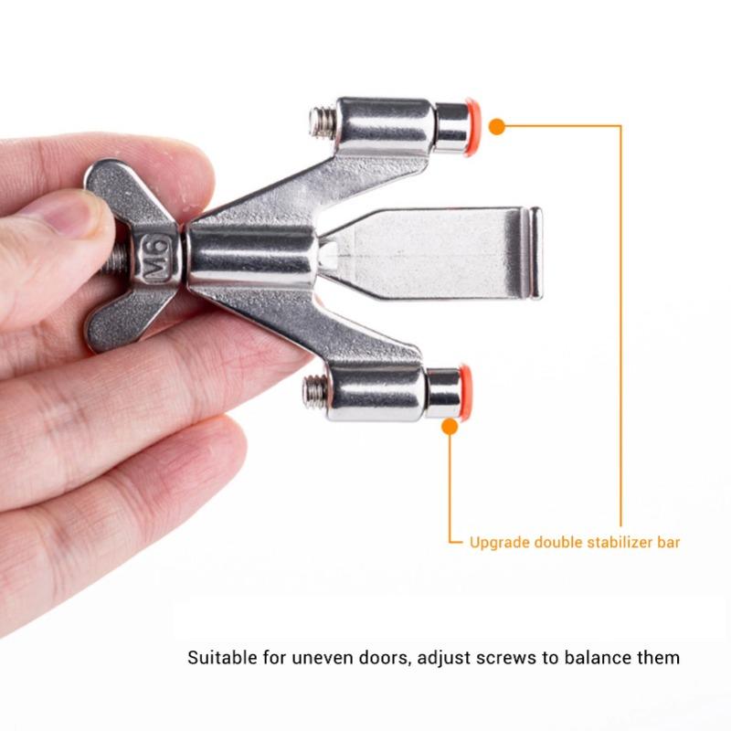 Dual Adjustment Hotel Door Lock Live alone Self-Defense Door Stop Portable Travel Anti-theft Door Stopper Childproof Door Locks