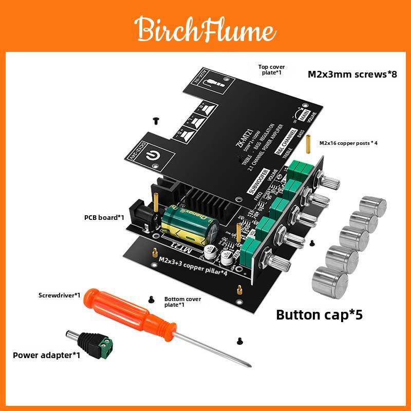 Bluetooth Digital Amplifier Module With Bass Control For Home Audio Enthusiasts
