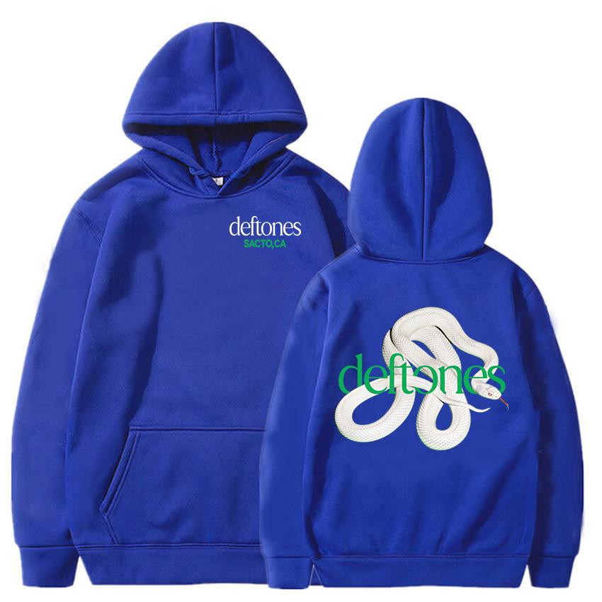Deftones Private Music Hettegensere 2025 Album Grafisk Trykk Sweatshirts Høst Fleece Langermet Herreklær Unisex