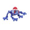 Christmas Hat Frog Refrigerator Magnet 3D Printed Movable Joints Frog Fidget Toy Articulated Animal Model Figurine Fridge Magnetic Frog Decoration