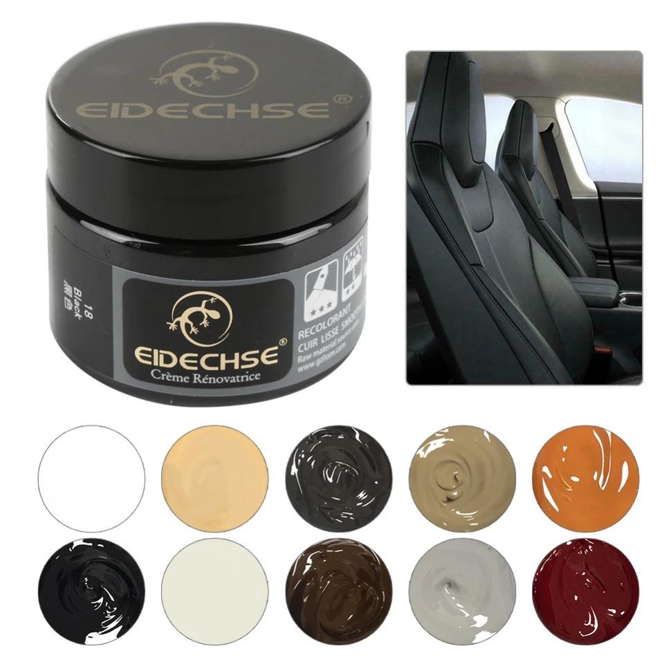 Restore Car Seat Couch 50ml Leather Repair Cream Color Renew Balm Coloring Agent