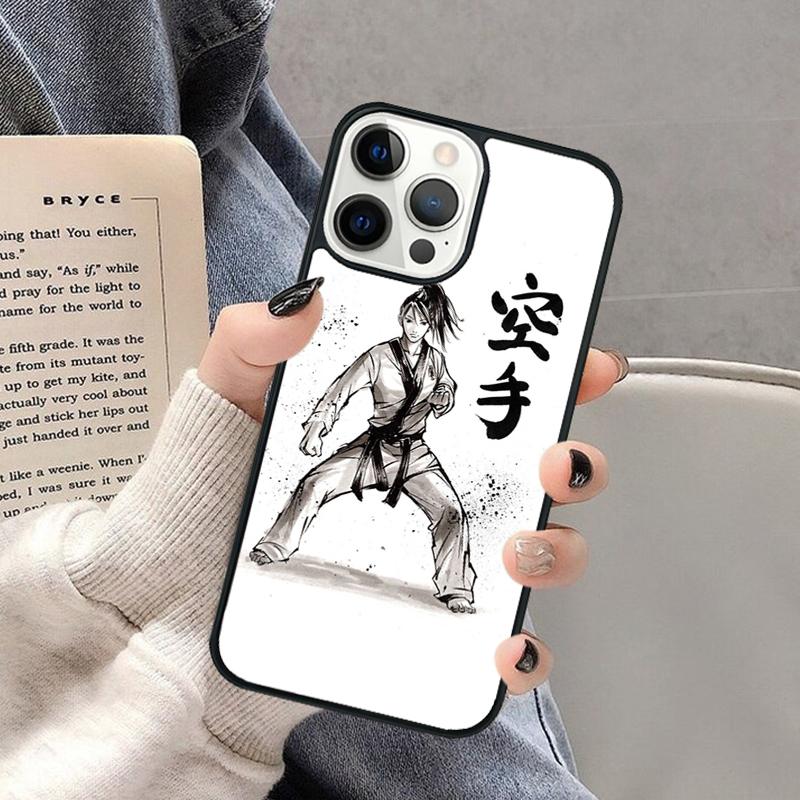 Kung Fu Karate Taekwondo Martial Arts Phone Case for iPhone 17 Air 16 16e 15 Plus for Apple 13 11 12 14 Pro Max Cover