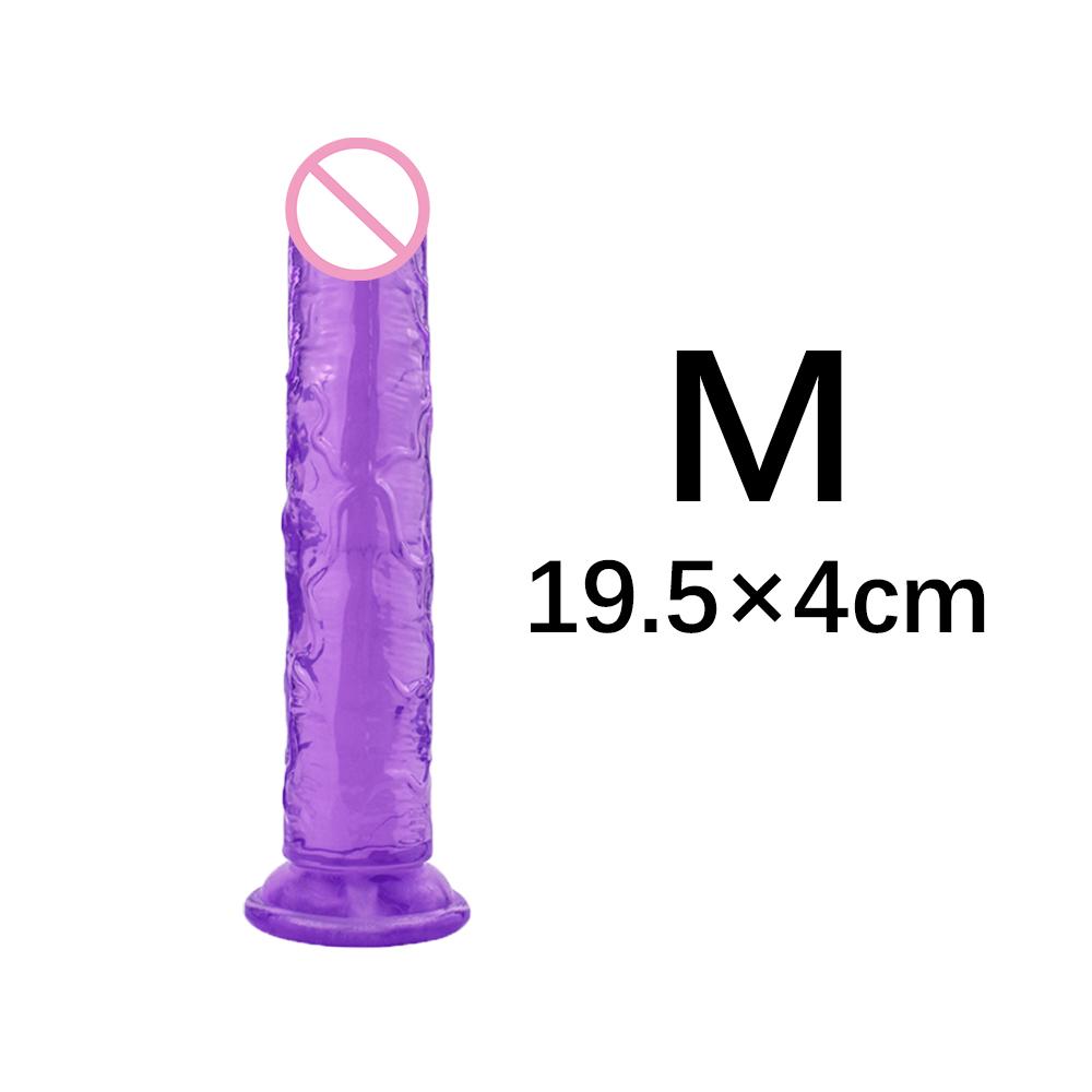 Strong Suction Cup Jelly G-spot Dildo Huge Lifelike Penis Dick Anal Female Sexy Products Sex Toys