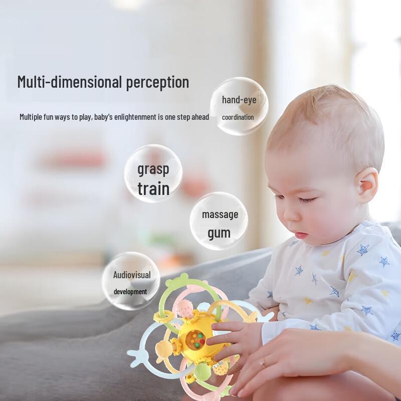 Dr. Ma Manhattan Grasp Ball Infant Teether Toy