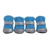 4Pcs Dog Shoes Slip Spring Summer Pet Boots Protector Reflective Straps