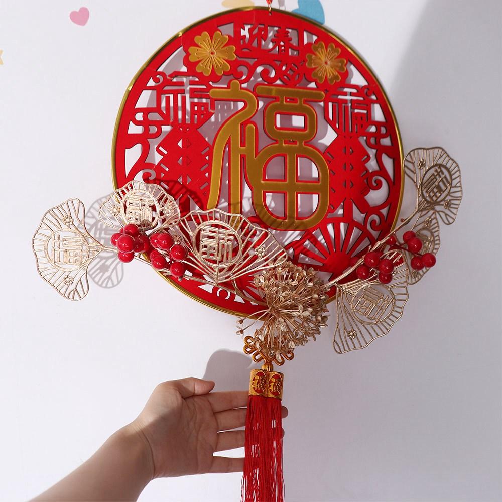 Hanging Spring Festival Pendants Chinese Style Fu Character Pendant  Gift Giving