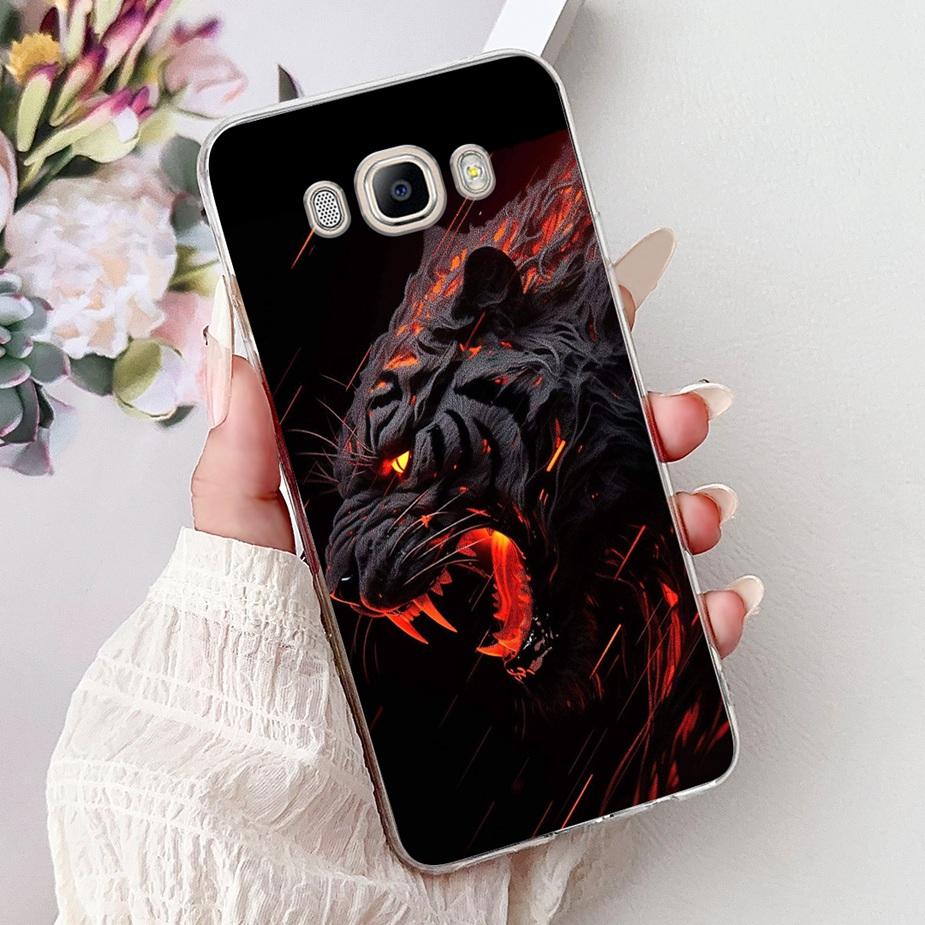 For Samsung Galaxy J5 2016 Case SM-J510F New Luxury Painted Cover Soft Silicone Phone Case For Samsung J3 J5 J7 2016 Fundas Capa