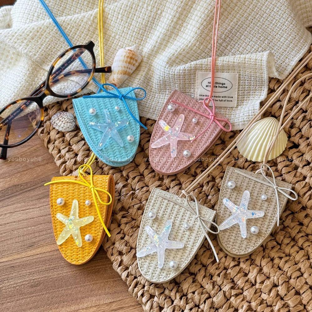 Anti-lost Pu Leather Magnetic Glasses Clip Neck Hanging Sunglasses Pendant Long Necklace  Outdoor
