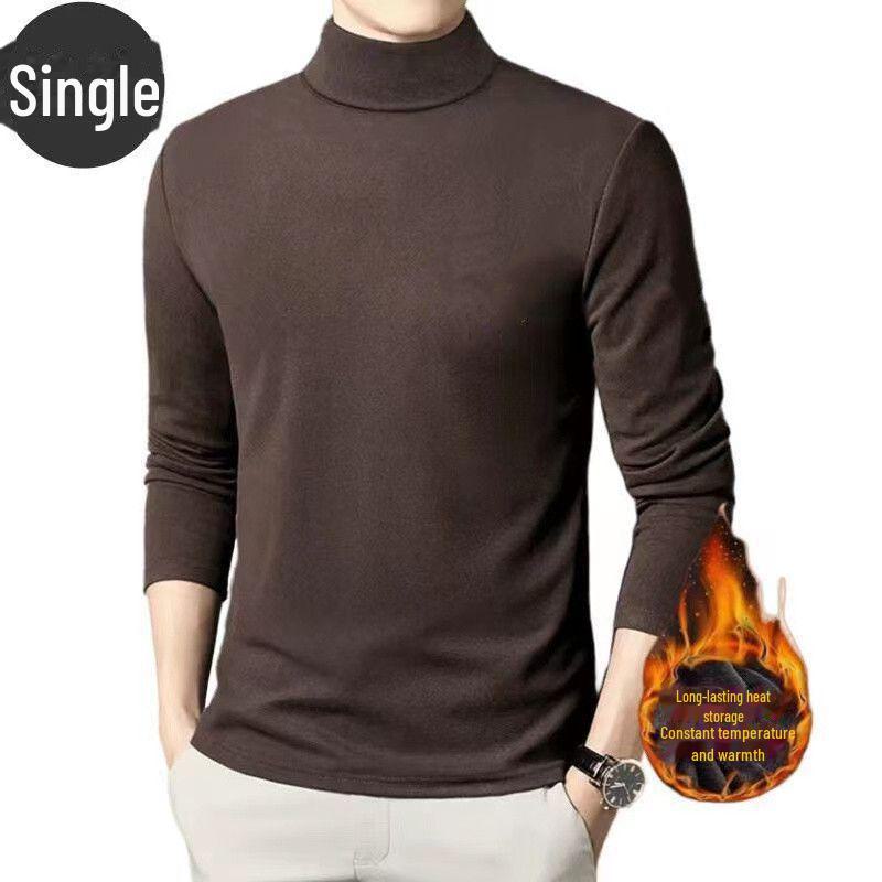 

Мужская теплая бархатная полуводолазка с длинным рукавом 3XL