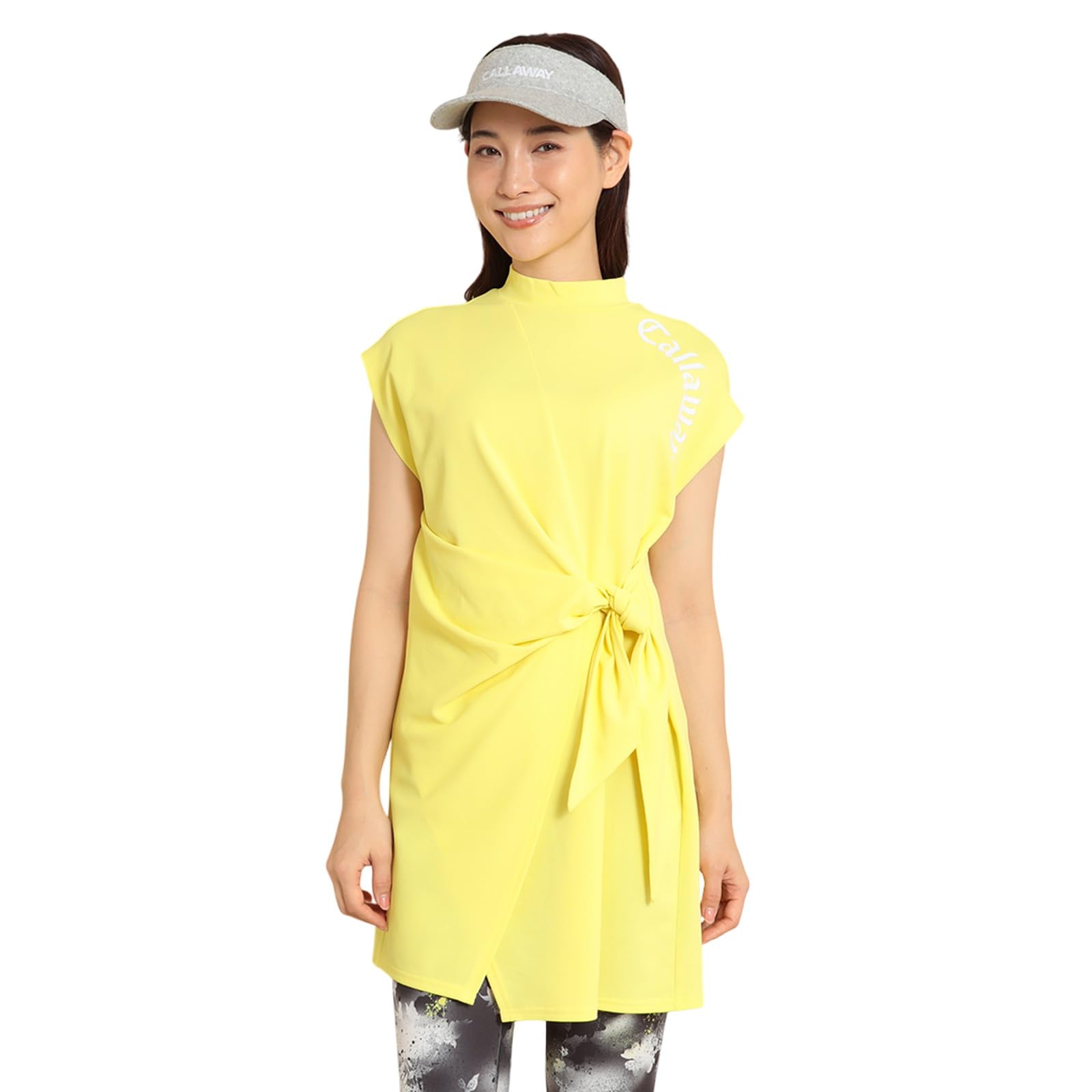 

Callaway Футболка с коротким рукавом и воротником-стойкой UV Гольф-белье C24134212 Женская (Дизайн, Влагоотводящий, Быстросохнущий, Защита) / / 1060_Желтый