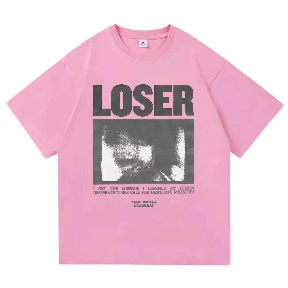 Deadbeat Album 2025 Merch Tops Tame Impala Loser Graphic Tee Harajuku Y2k T Shirts Fashion Y2k TShirt Perfect Fan Gift Unisex