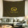 Custom Name BSC Young Boys Printed Tapestry – Wall Hanging for Bedrooms, Dorms, and Home Decor