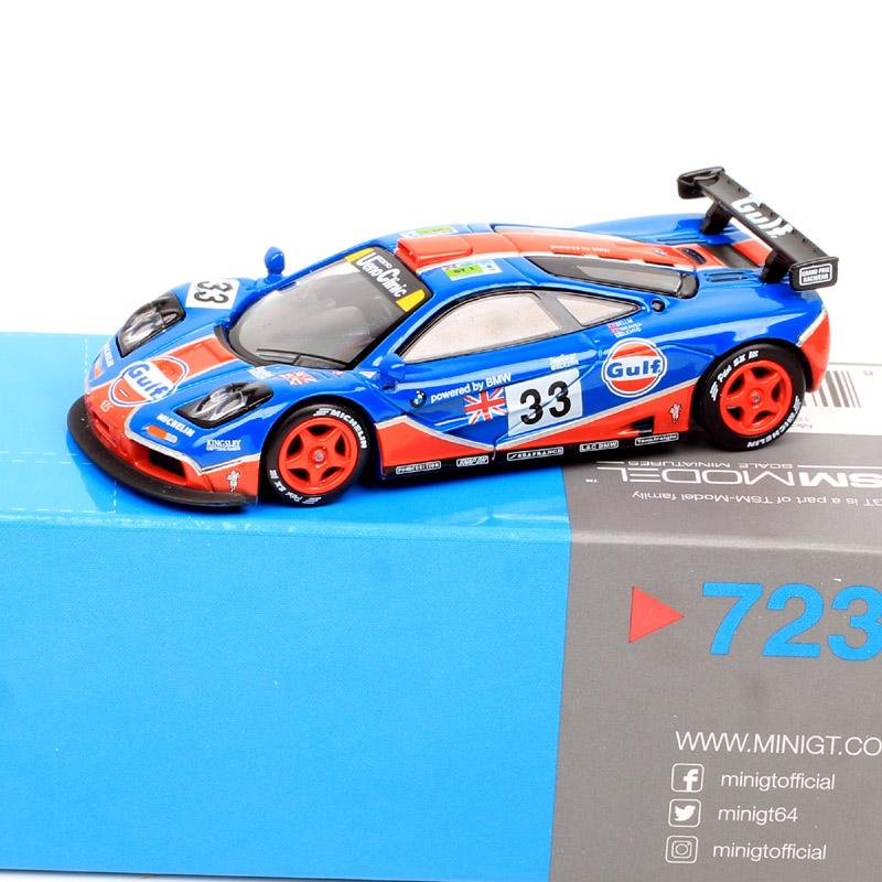 MiniGT 1/64 Scale Nissan Skyline GTR Racing Z Honda Civic Cadillac V 911 GT3 McLaren Datsun 510 Pickup Truck Car Model Toy
