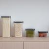 Plastic Plastic Storage Boxes Transparent Sealed Square Fresh-Keeping Boxes  Dried Fruits Storage