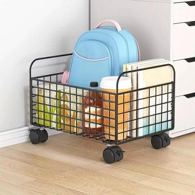 Book Carriage Storage Bin, Under The Office Utility Carriage, Bin for Daily Craft Bags