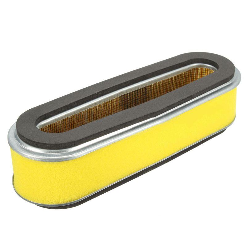 Oval gressklipper luftfilter og svamp for Honda GV150 HR194 HR195 HR214 HRA214