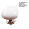 Toilet Press with Widened Base Easy Flush Installation No Drilling Soft Silicone Touch Heart Shape Toilet Flush Enhancer