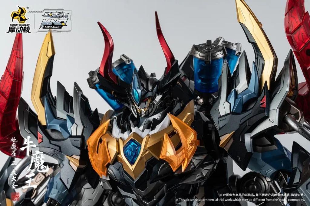 MOTOR NUCLEAR MNQ XH07 Earth Demon Heavenly ABS Alloy Painted Movable Figure Star, Saint, Gyumaoh, &