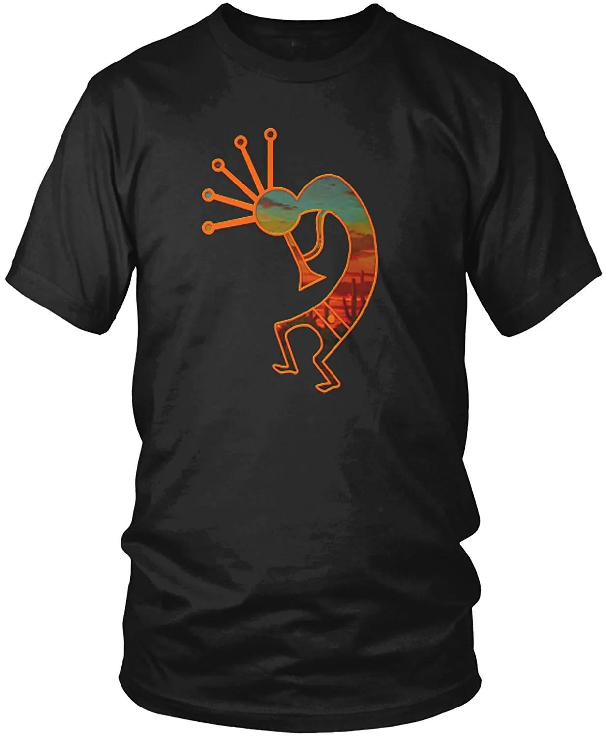 

American Tribe Desert Native God of Fertility Kokopelli TShirt 100 Cotton ONeck Short Sleeve Casual Mens Tshirt Size S3XL S