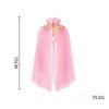 Frozen, Children's Girl, Wallet, Crown Magic Wand, Necklace, Gloves, Set, Elsa Princess Sparkling Cloak
