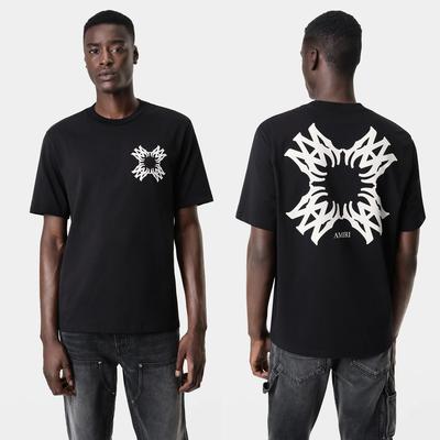 2065 2025 Summer New Men's and Women's Loose High Quality Cotton Plus Size T-shirt Couple T-Shirt Logo Printing