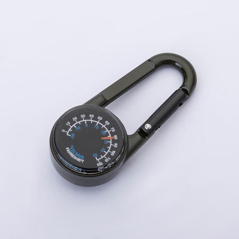 Linpan DC27 Outdoor Compass Thermometer Carabiner