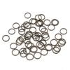 Single Loop Open Jump Rings for DIY Bracelets, Necklaces, and Earrings - Jewelry Making Accessories, Metal C and O Rings.