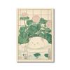 Gatto Tigrato Giapponese nella Vasca da Bagno Stampe Poster Pittura su Tela Estetica Retrò Arte da Parete Immagine Japandi Bagno Toilette Decorazione Casa