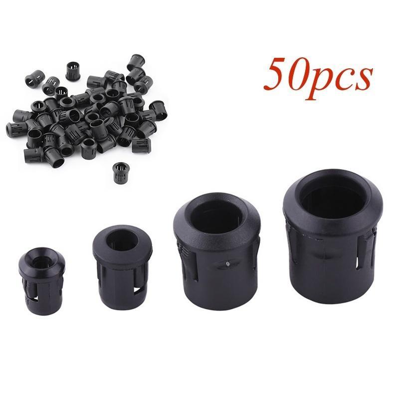 LED Plastic Holder 5mm 1-100pcs DIY Diode Light Panel Clip Display Case